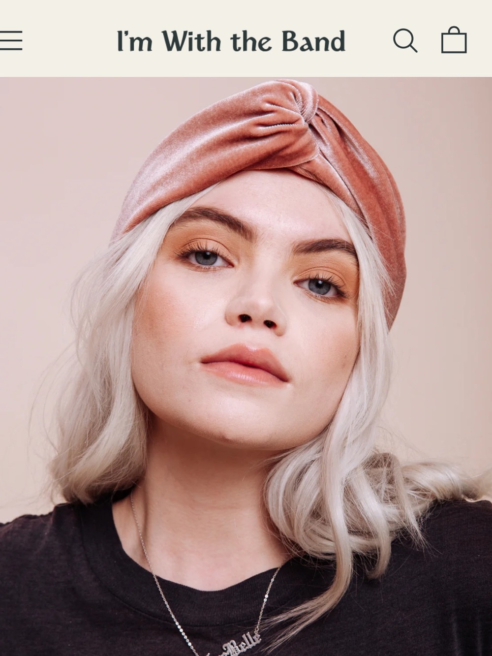 I’m With the Band Velvet Twist Turban Headband - Dusty Rose